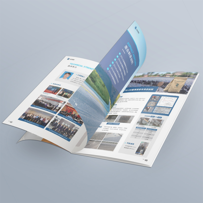 Design von Büropublikationen 